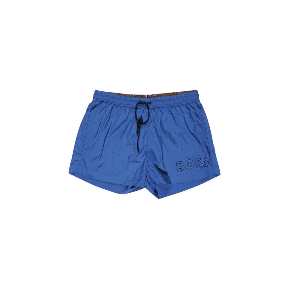 Hugo Boss Blue Polyamide Swimwear - Arichezz.store