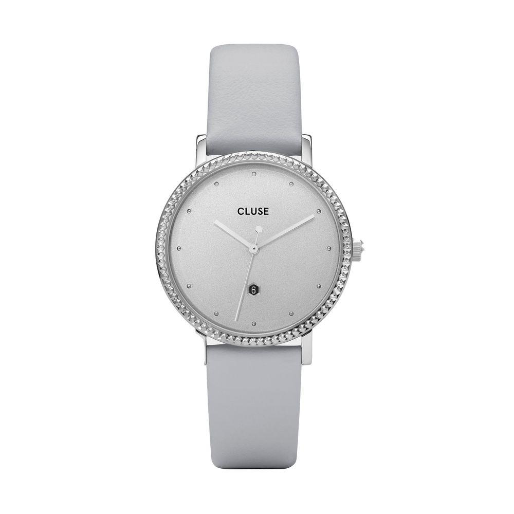 Cluse Gray Leather Watch - Arichezz.store