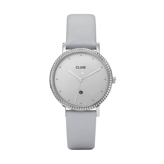 Cluse Gray Leather Watch - Arichezz.store