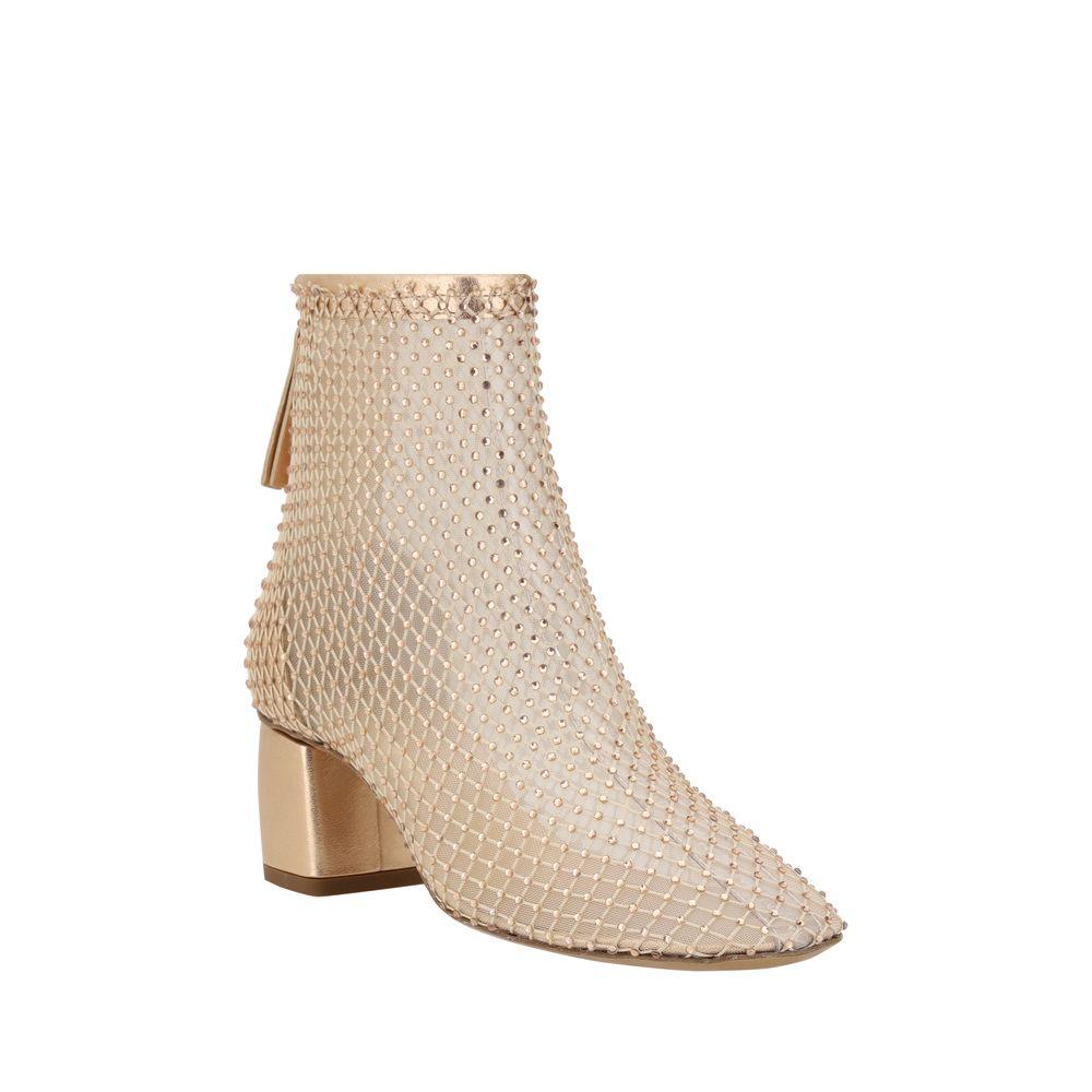 Forte_Forte Strass Mesh Ankle Boots - Arichezz.store