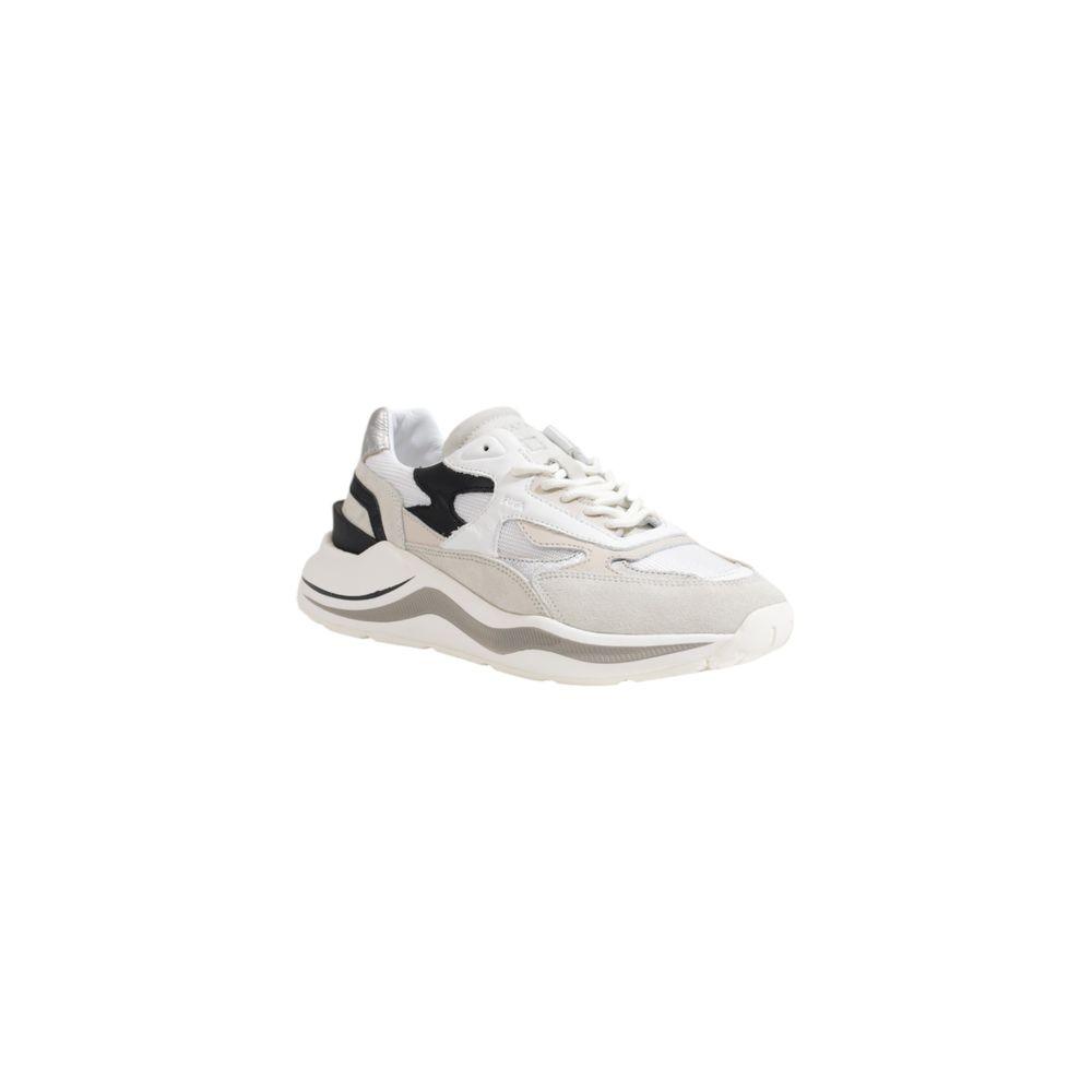 D.A.T.E Silver Fabric Sneaker - Arichezz.store