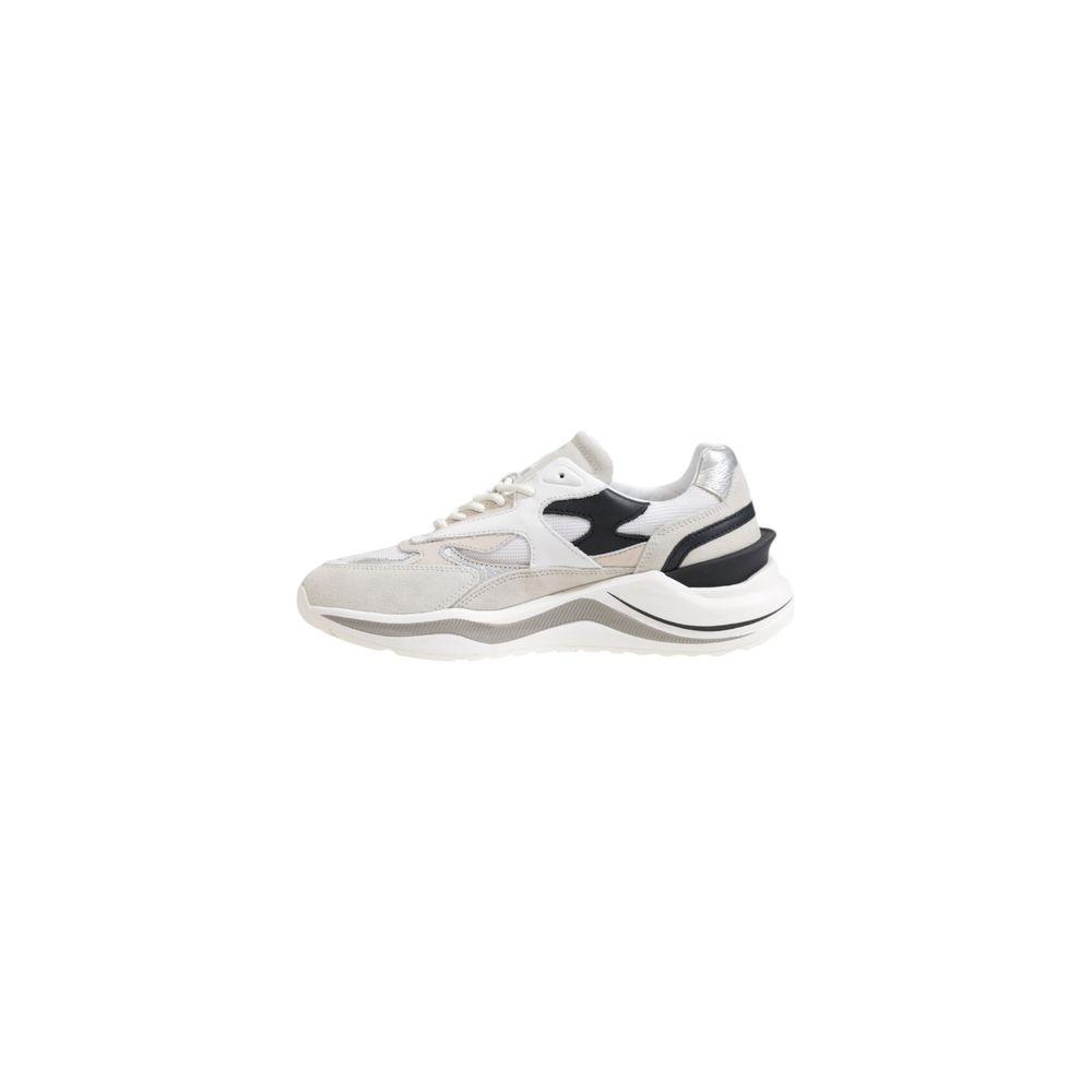 D.A.T.E Silver Fabric Sneaker - Arichezz.store