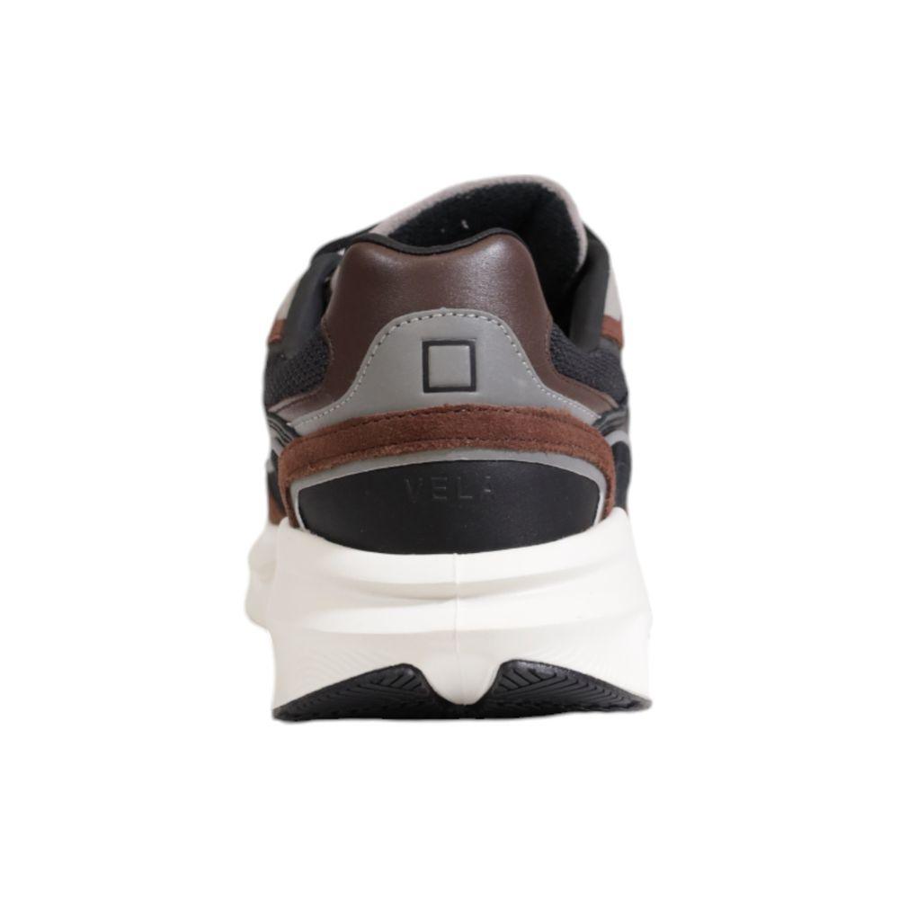 D.A.T.E Gray Fabric Sneaker - Arichezz.store