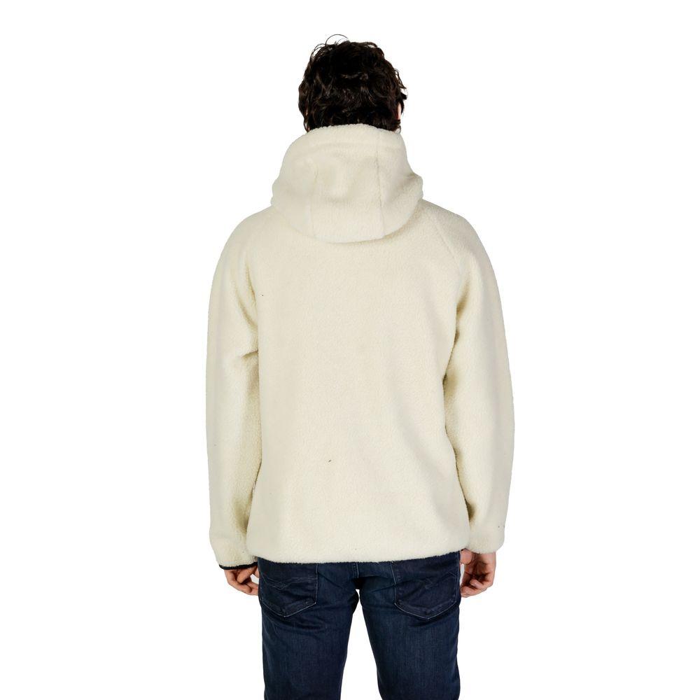 Hydra Clothing Cream Polyester Jacket - Arichezz.store