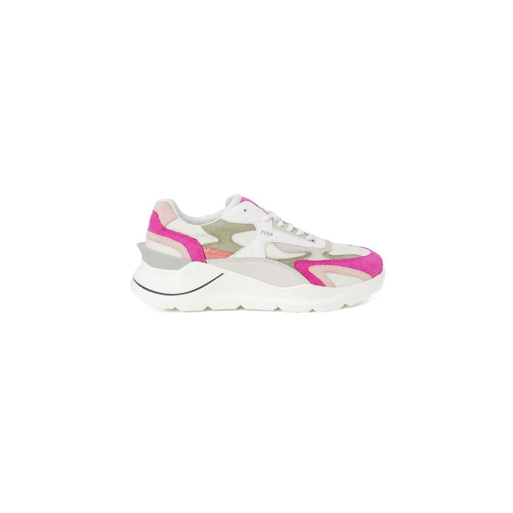 D.A.T.E Pink Suede Sneaker - Arichezz.store