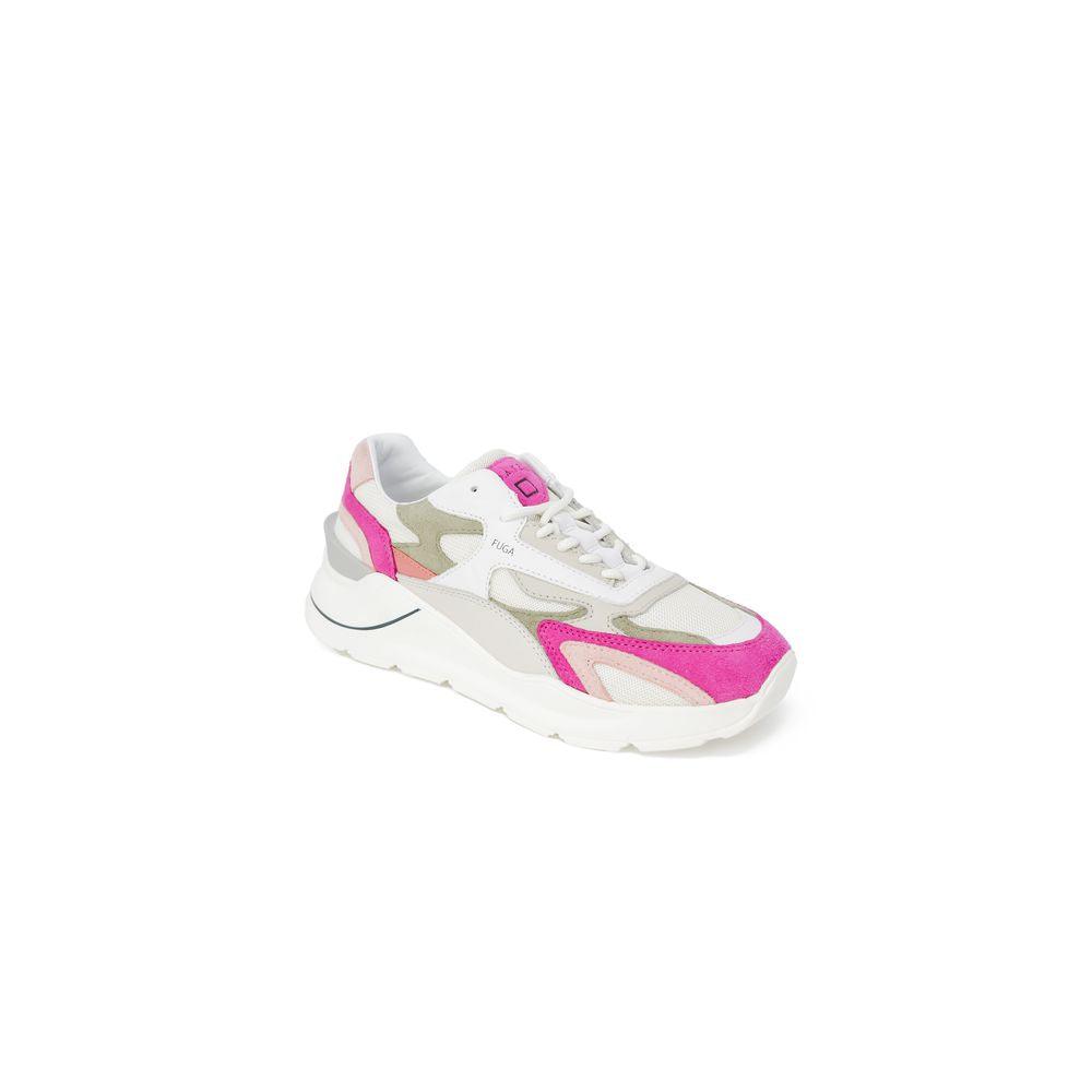 D.A.T.E Pink Suede Sneaker - Arichezz.store