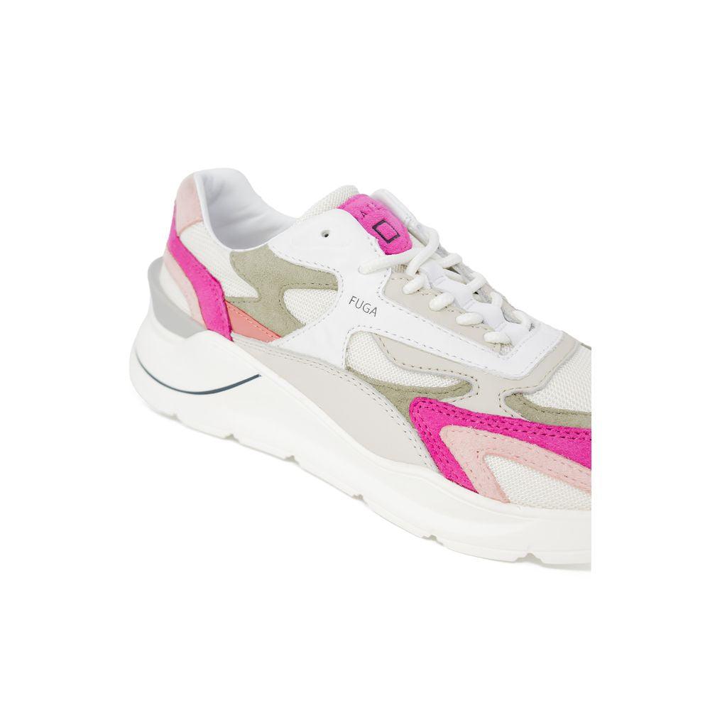 D.A.T.E Pink Suede Sneaker - Arichezz.store