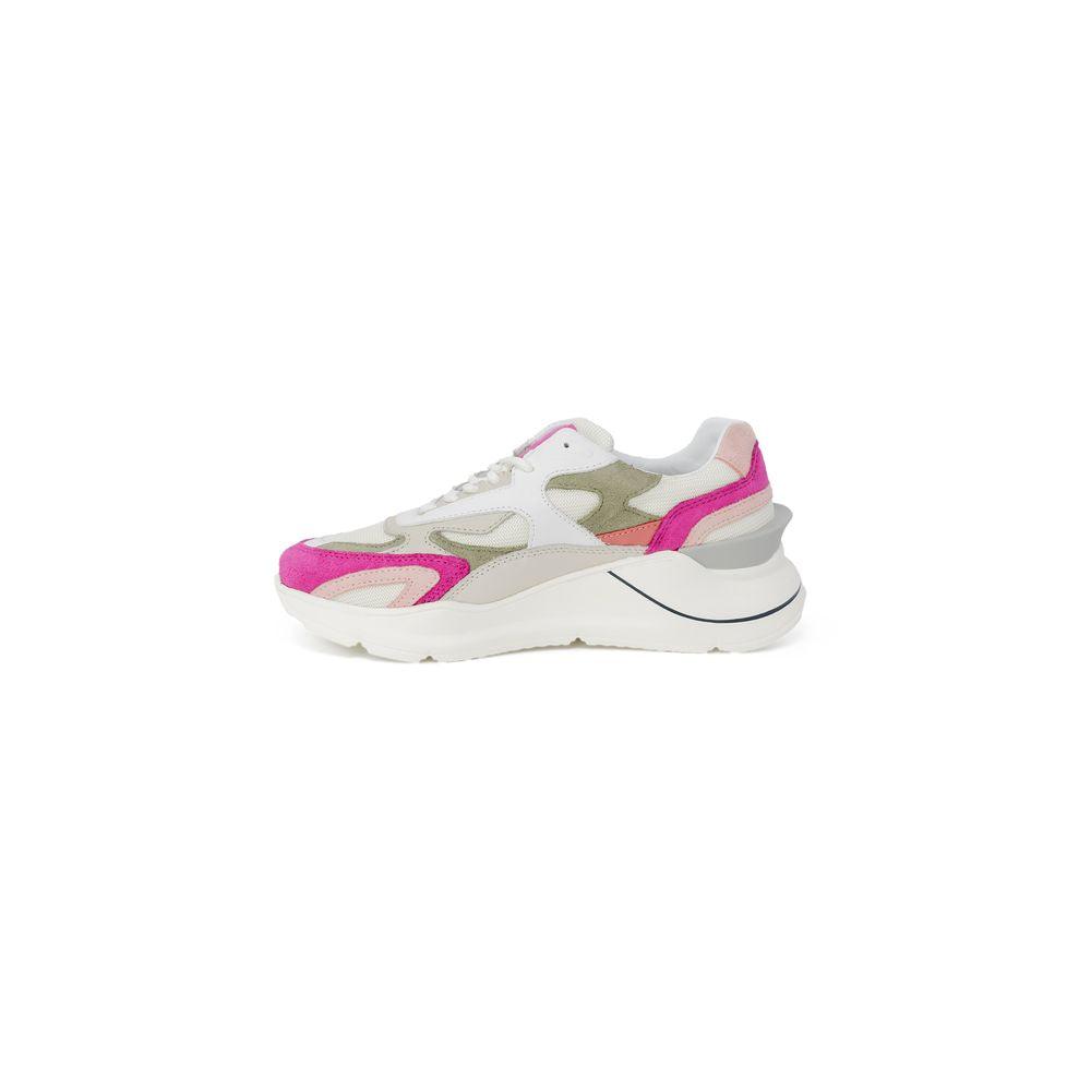 D.A.T.E Pink Suede Sneaker - Arichezz.store