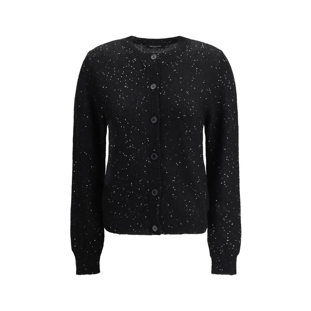 Fabiana Filippi Sequined Cardigan - Arichezz.store