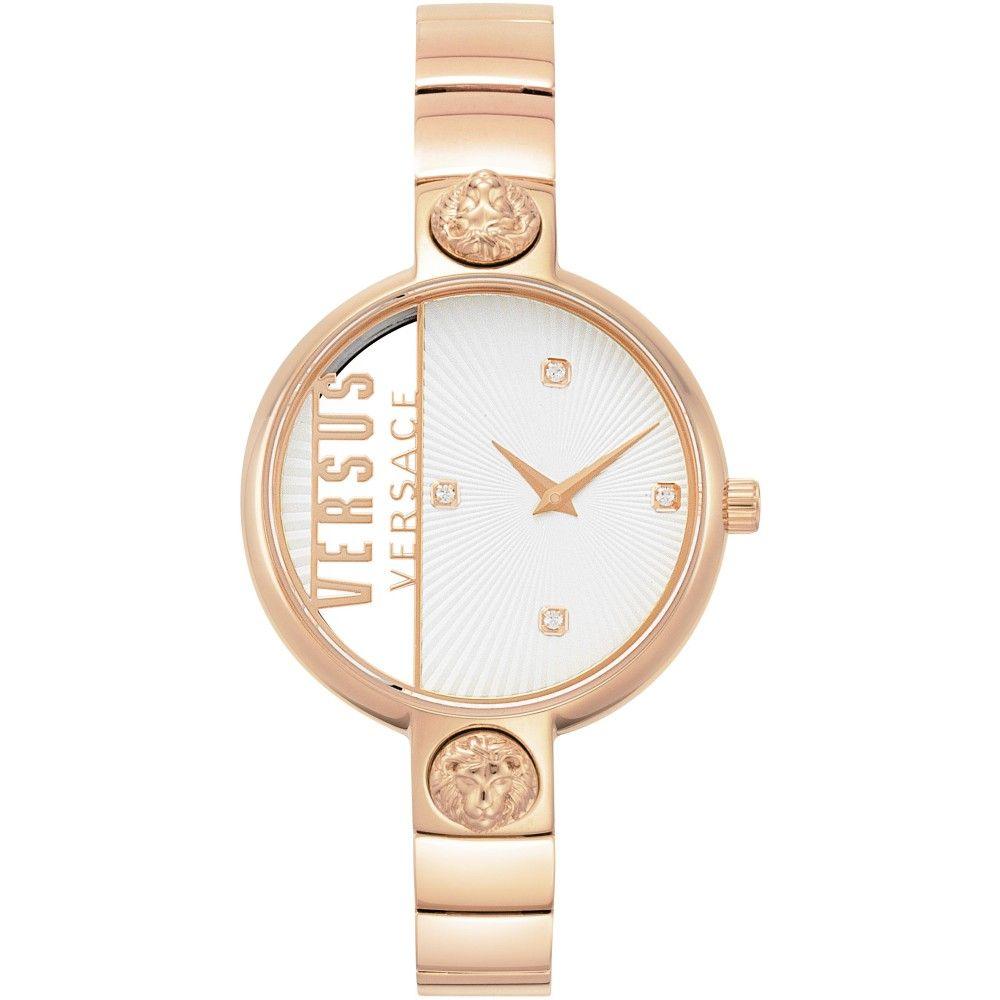 Versus Versace Pink Stainless Steel Watch - Arichezz.store