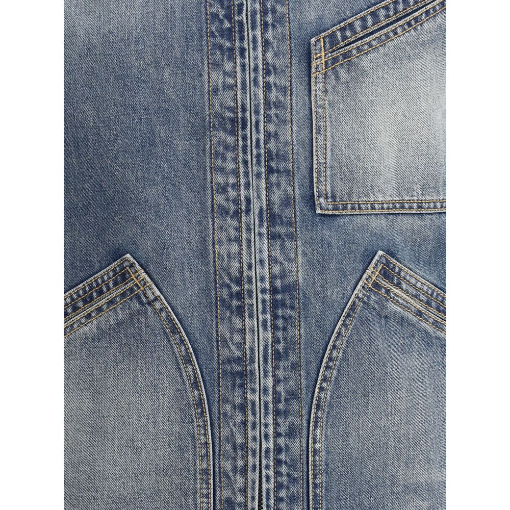 Alexander McQueen Denim Jacket - Arichezz.store