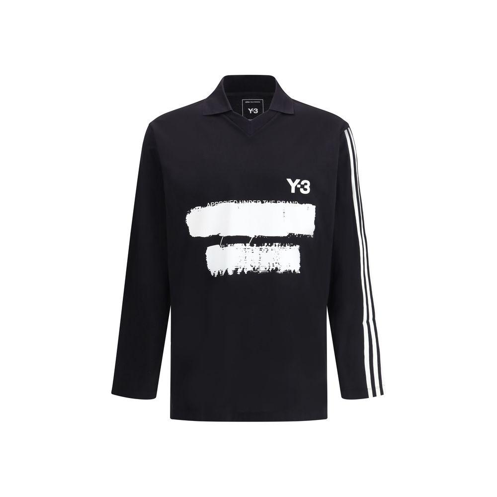 Y-3 Long Sleeve Jersey whit iconic bands - Arichezz.store