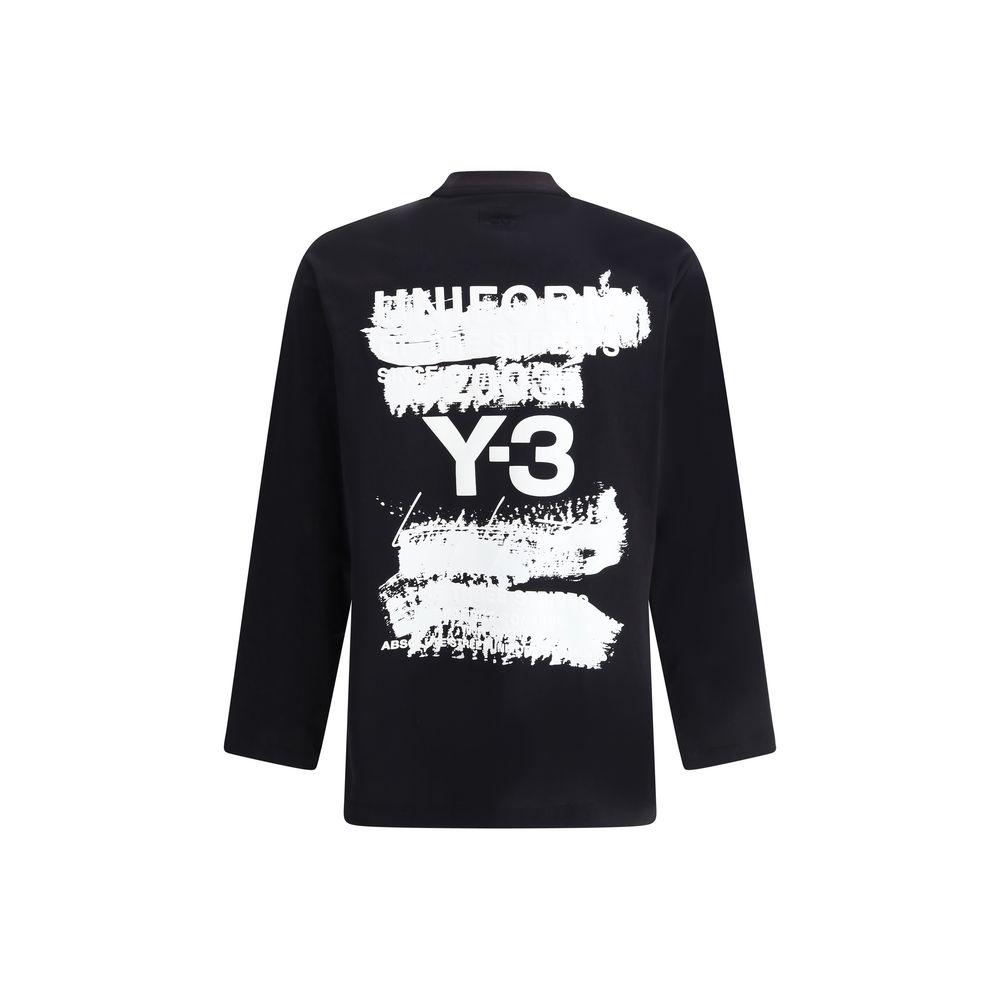 Y-3 Long Sleeve Jersey whit maxi print - Arichezz.store