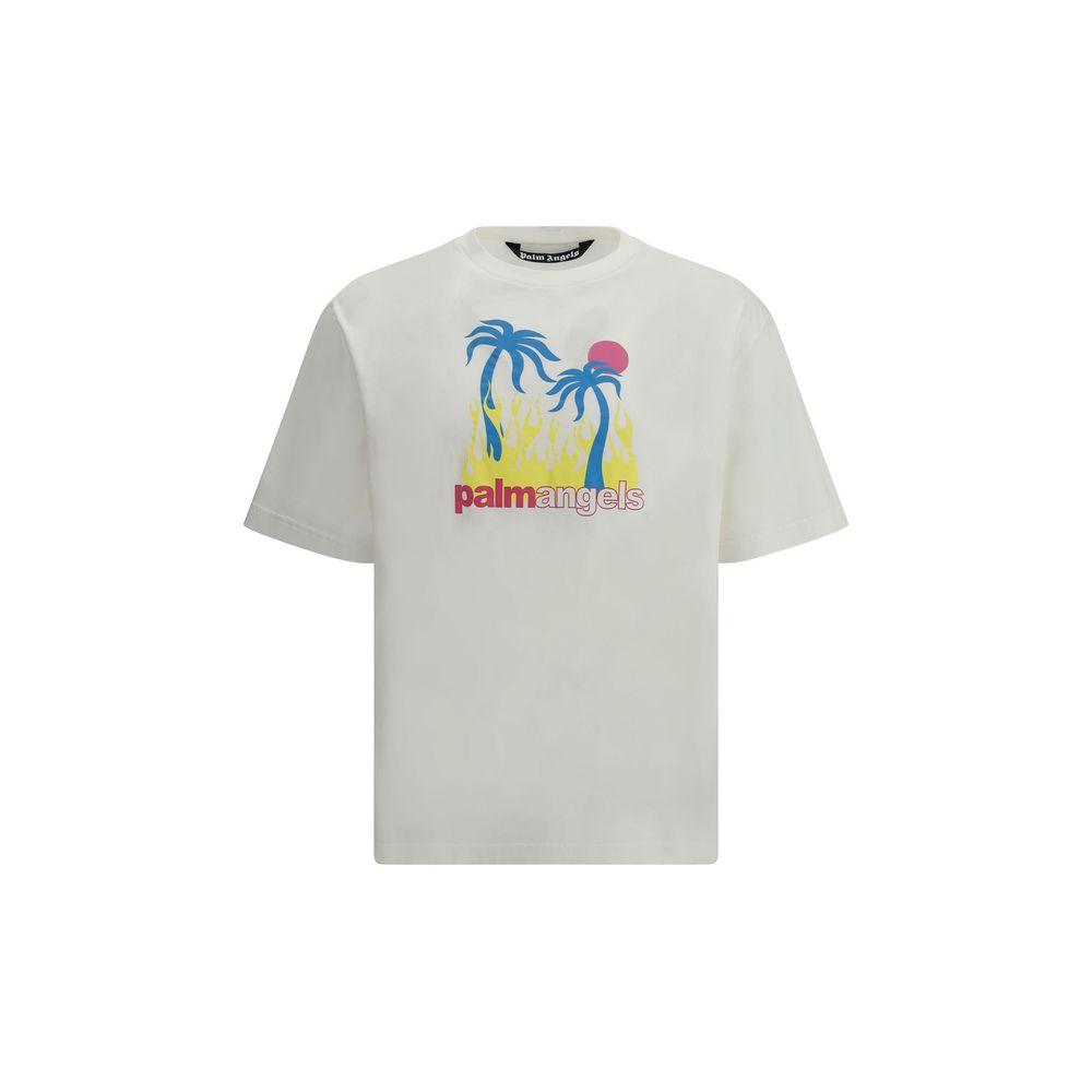 Palm Angels Burning Oasi T-Shirt - Arichezz.store