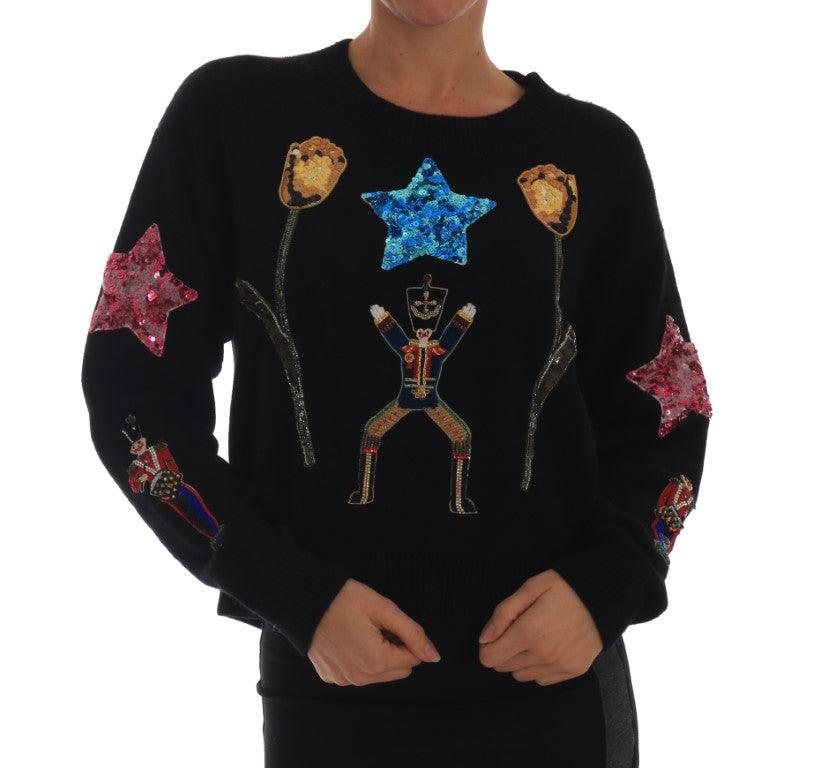 Dolce & Gabbana Enchanted Elegance Cashmere Sweater - Arichezz.store