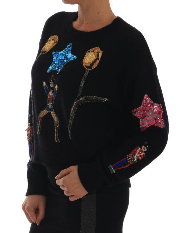 Dolce & Gabbana Enchanted Elegance Cashmere Sweater - Arichezz.store