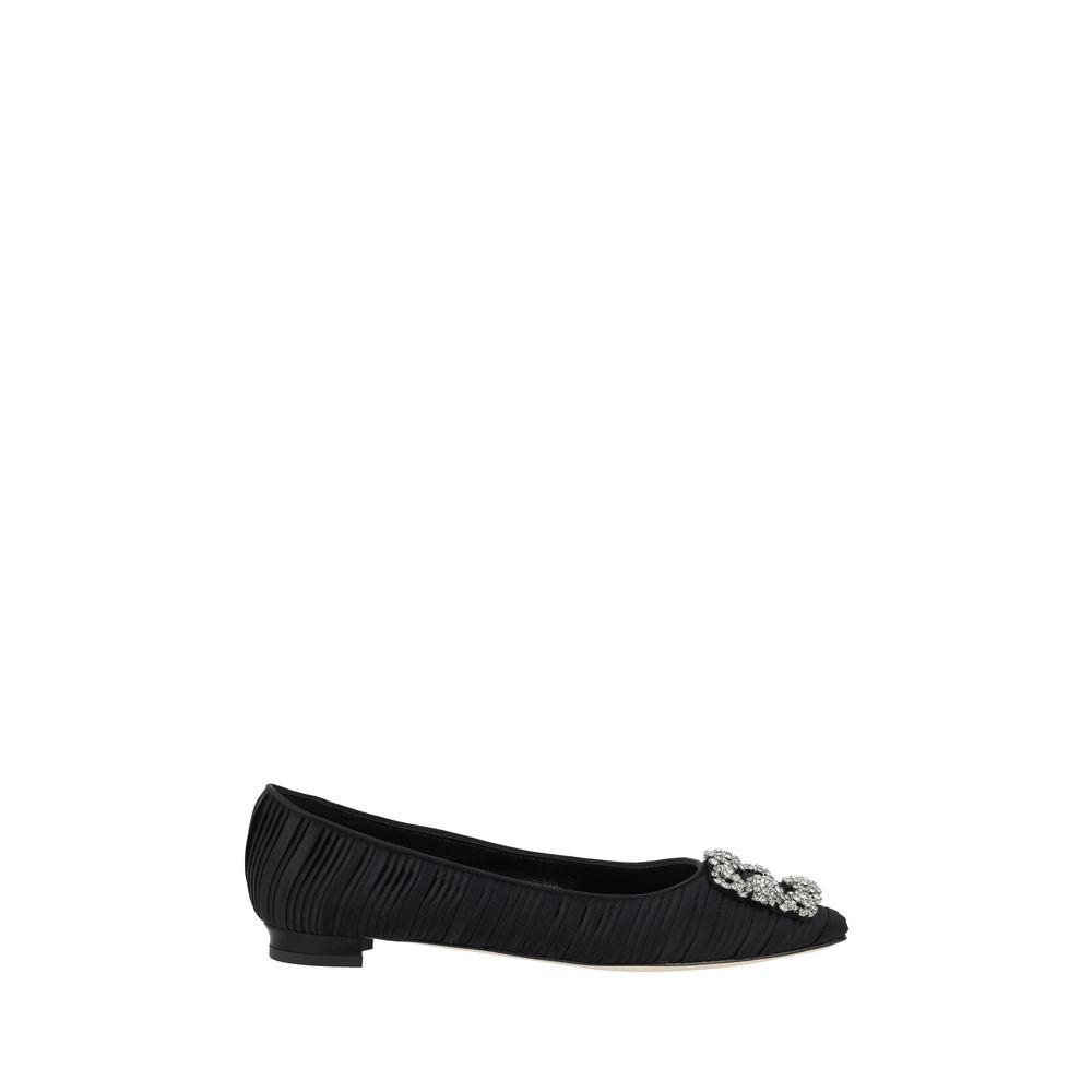 Manolo Blahnik Hangisiflat Ballerinas - Arichezz.store