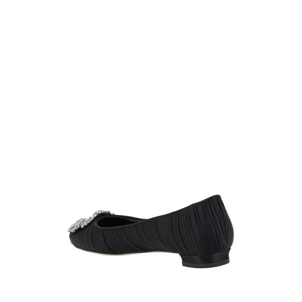 Manolo Blahnik Hangisiflat Ballerinas - Arichezz.store