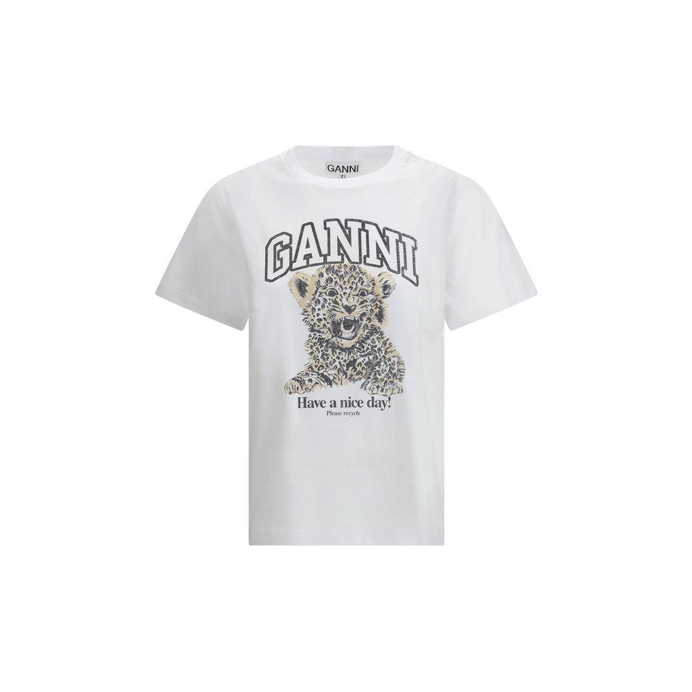 Ganni Leopard T-Shirt - Arichezz.store