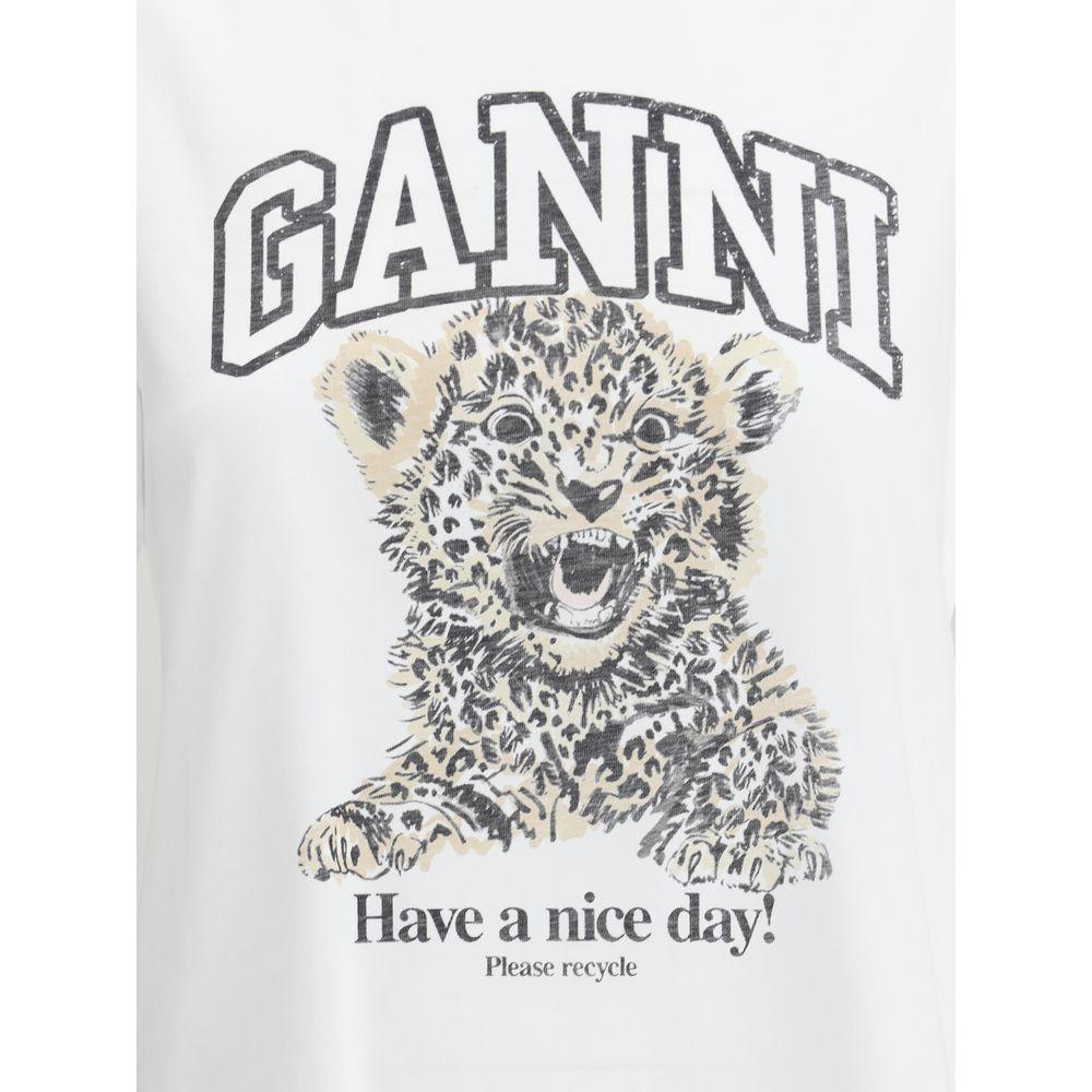 Ganni Leopard T-Shirt - Arichezz.store