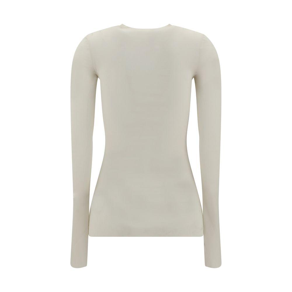 Jil Sander Semi-sheer Long Sleeve Top - Arichezz.store