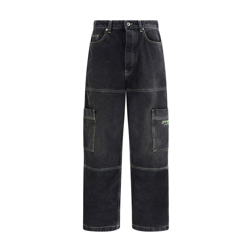 Off-White Vintage Cargo Jeans - Arichezz.store