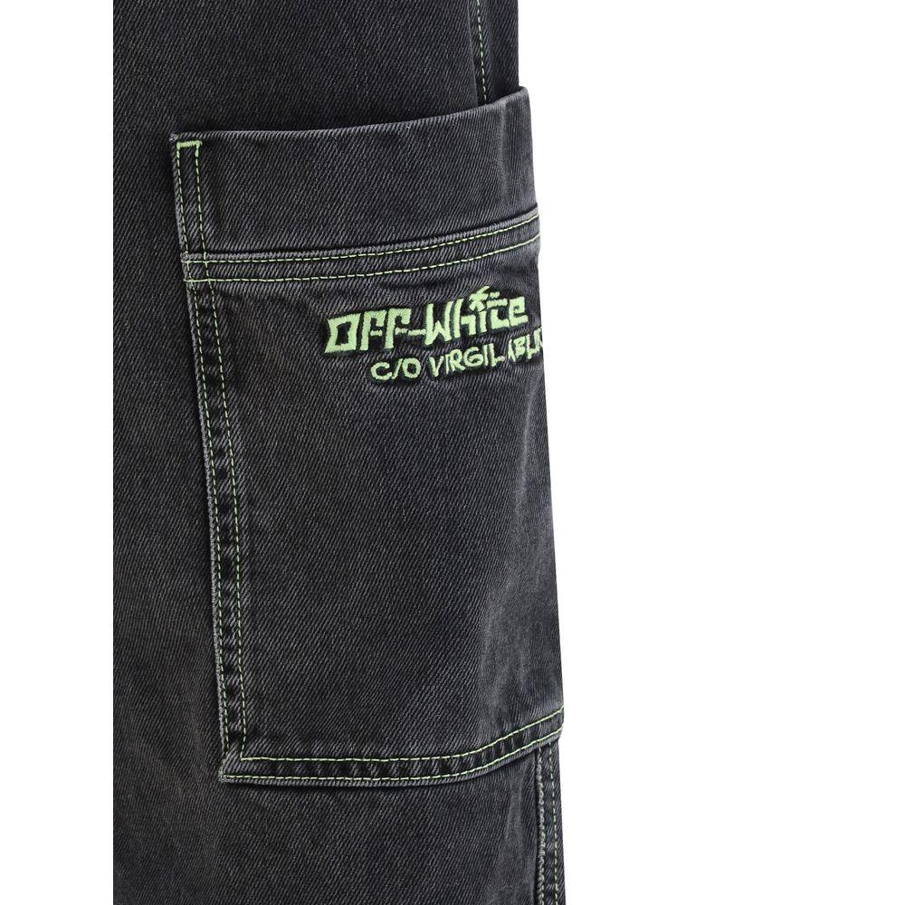 Off-White Vintage Cargo Jeans - Arichezz.store