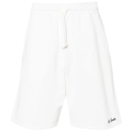 MC2 Saint Barth White Cotton Short - Arichezz.store