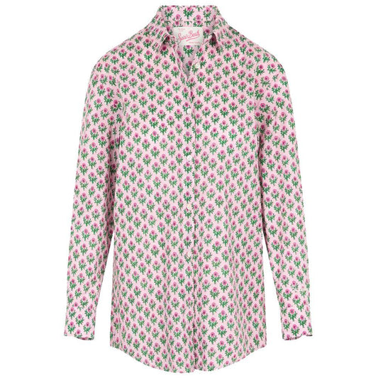 MC2 Saint Barth Pink Cotton Shirt - Arichezz.store