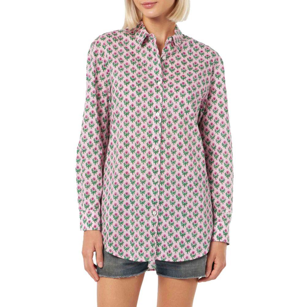 MC2 Saint Barth Pink Cotton Shirt - Arichezz.store