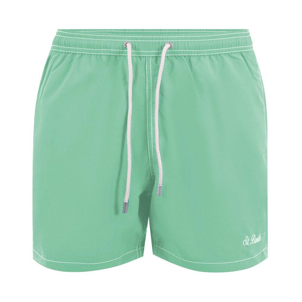 MC2 Saint Barth Green Polyester Swimwear - Arichezz.store