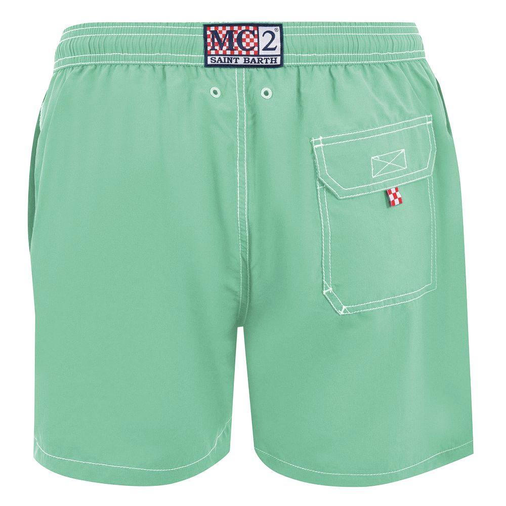 MC2 Saint Barth Green Polyester Swimwear - Arichezz.store