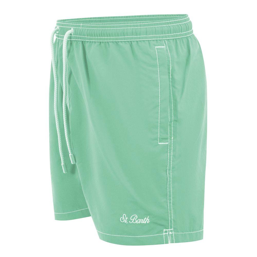 MC2 Saint Barth Green Polyester Swimwear - Arichezz.store