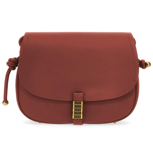 PINKO Red Leather Women Crossbody - Arichezz.store