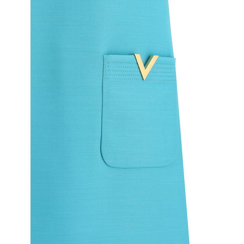 Valentino Pap Turquoise short Dress - Arichezz.store