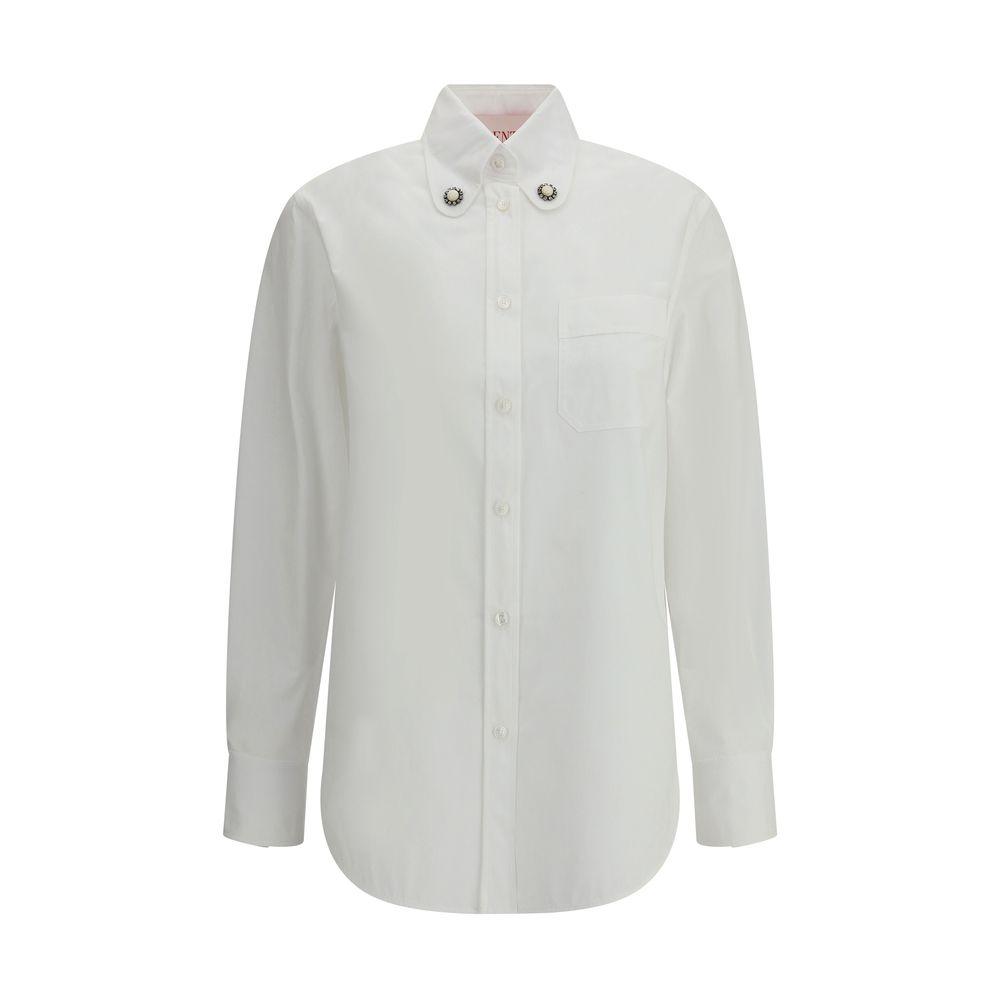 Valentino Pap Classic collar embellished Valentino's Shirt - Arichezz.store