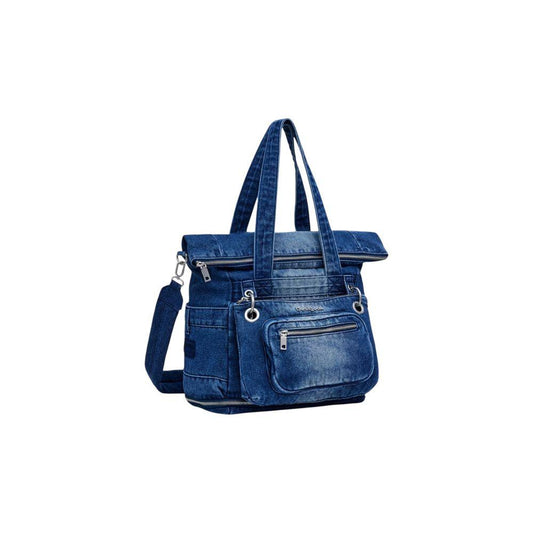 Desigual Blue Polyester Handbag for Women - Arichezz.store