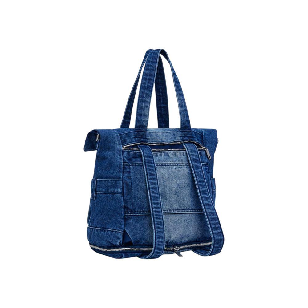 Desigual Blue Polyester Handbag for Women - Arichezz.store