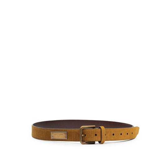 Dolce & Gabbana Brown Leather Belt - Arichezz.store