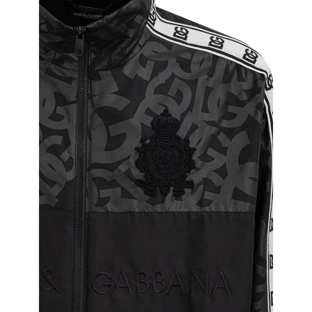 Dolce & Gabbana Black Polyester Jacket - Arichezz.store