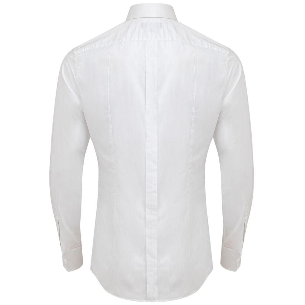 Dolce & Gabbana White Cotton Shirt - Arichezz.store