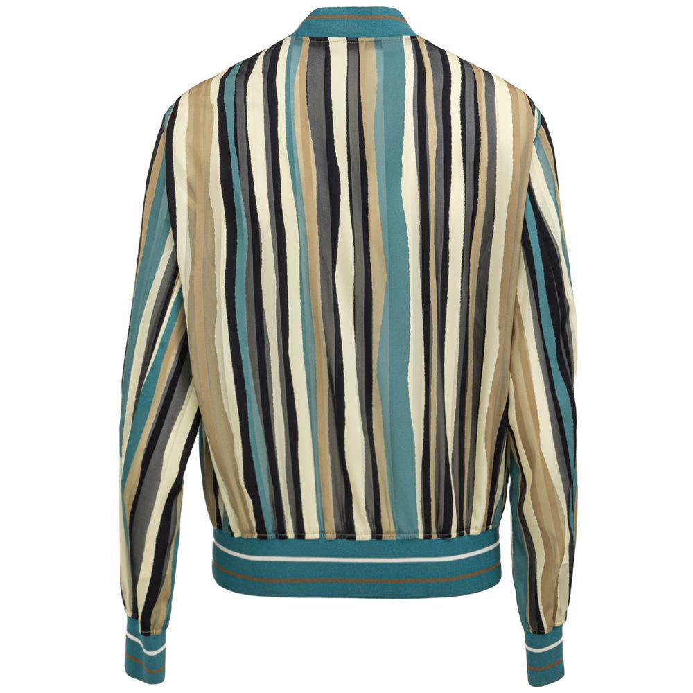 Dolce & Gabbana Multicolor Viscose Jacket - Arichezz.store