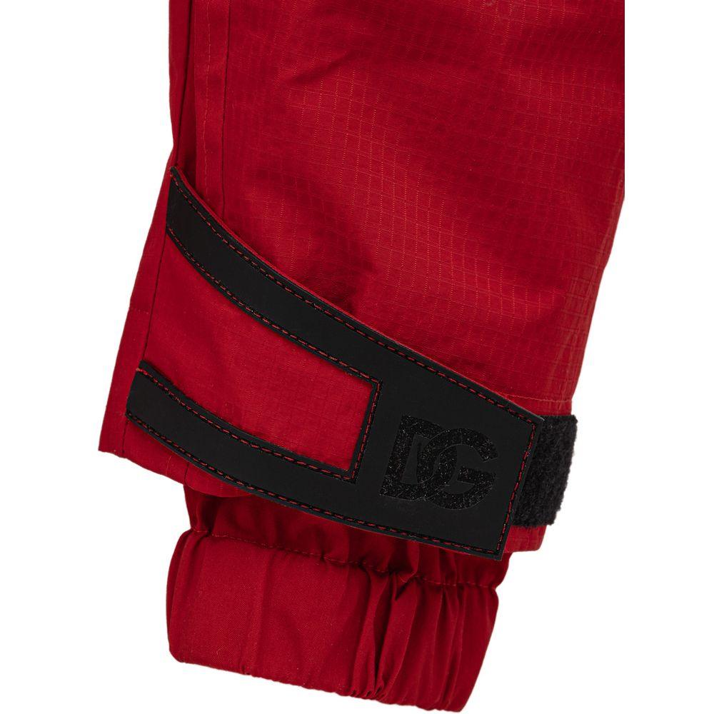 Dolce & Gabbana Red Polyamide Jeans - Arichezz.store