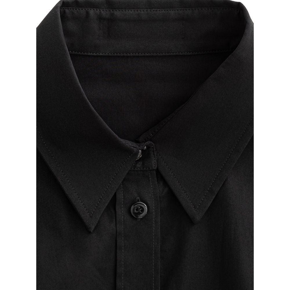 Dolce & Gabbana Black Cotton Shirt - Arichezz.store