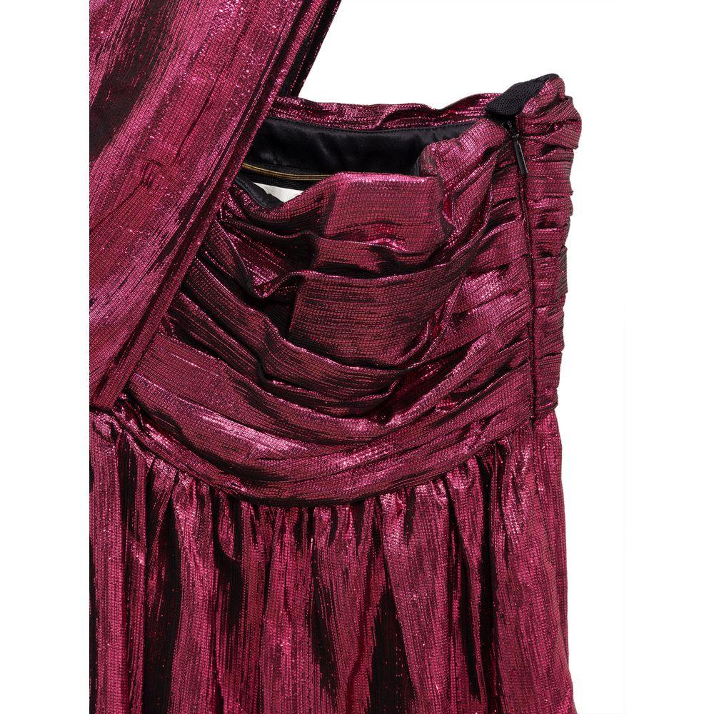 Saint Laurent Fuchsia Viscose Dress - Arichezz.store