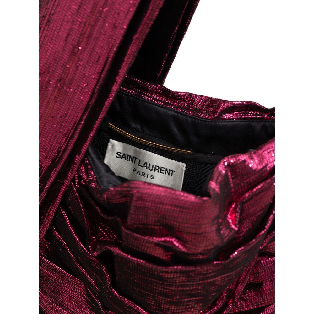 Saint Laurent Fuchsia Viscose Dress - Arichezz.store