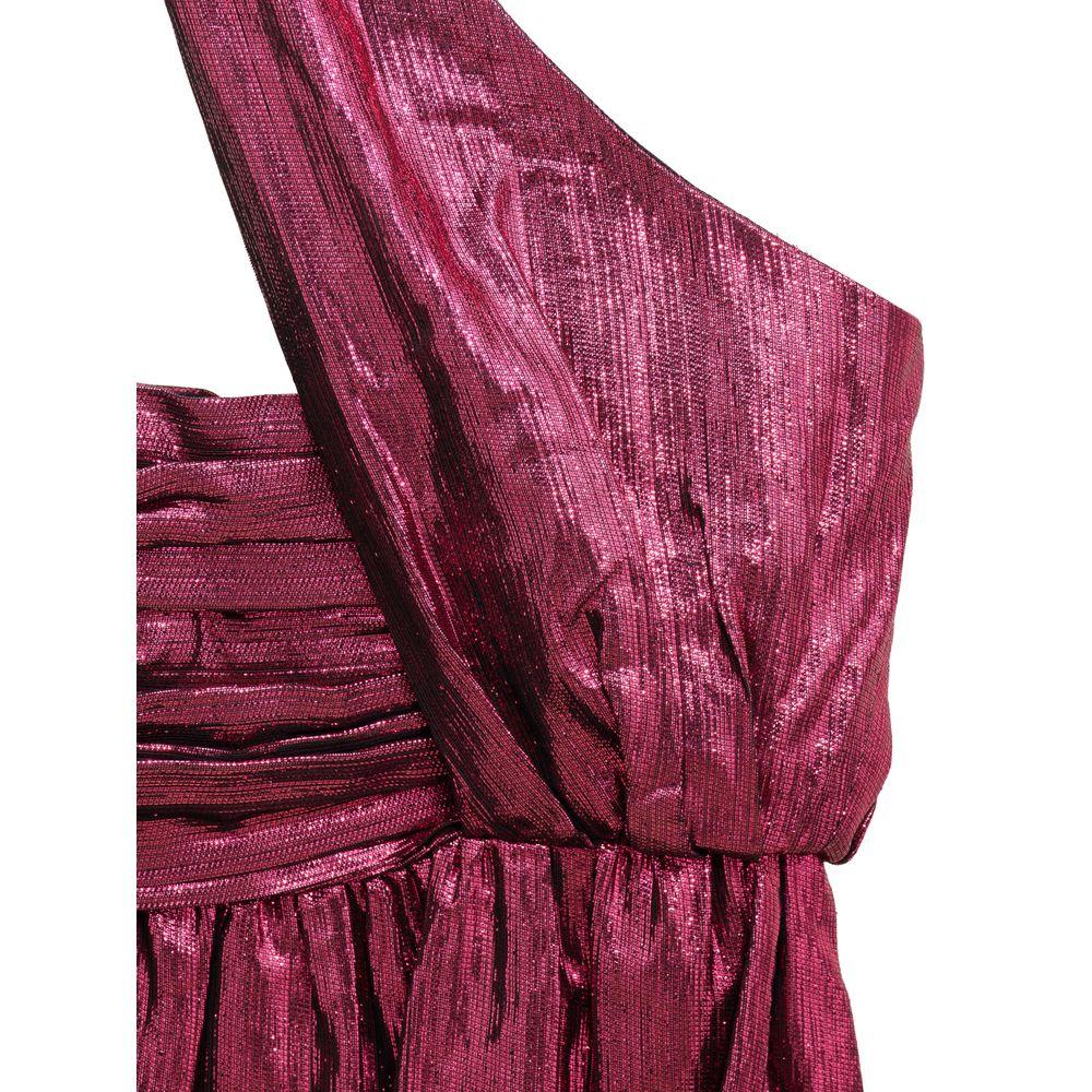 Saint Laurent Fuchsia Viscose Dress - Arichezz.store