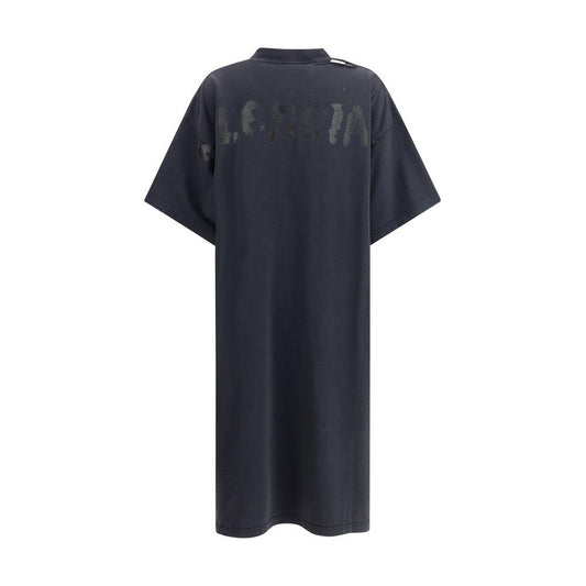 Balenciaga Long T-shirt Dress - Arichezz.store