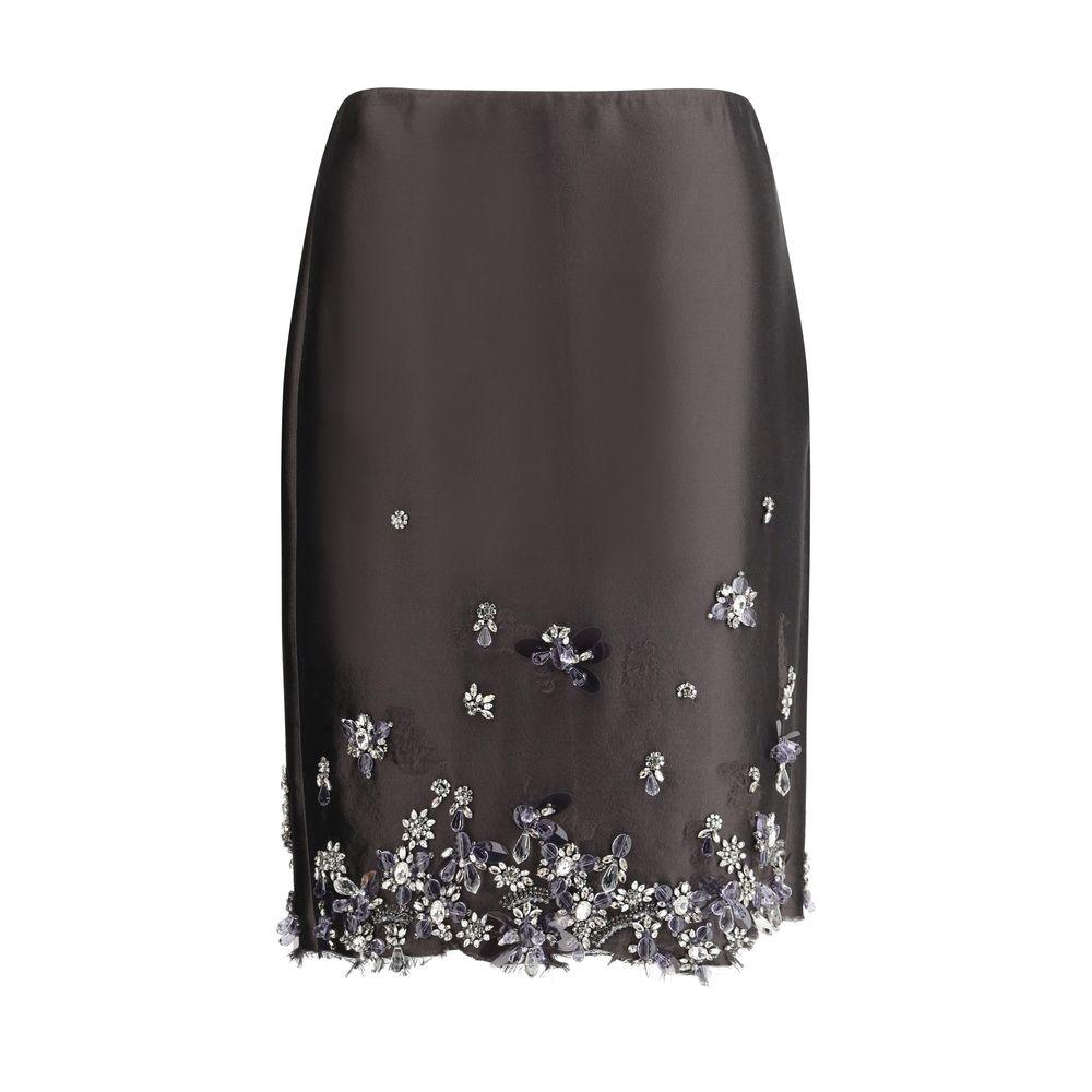 Prada Midi Skirt with crystals - Arichezz.store