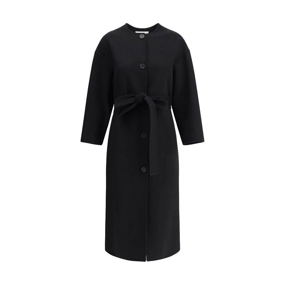 Aftercoat Knotted long Coat - Arichezz.store